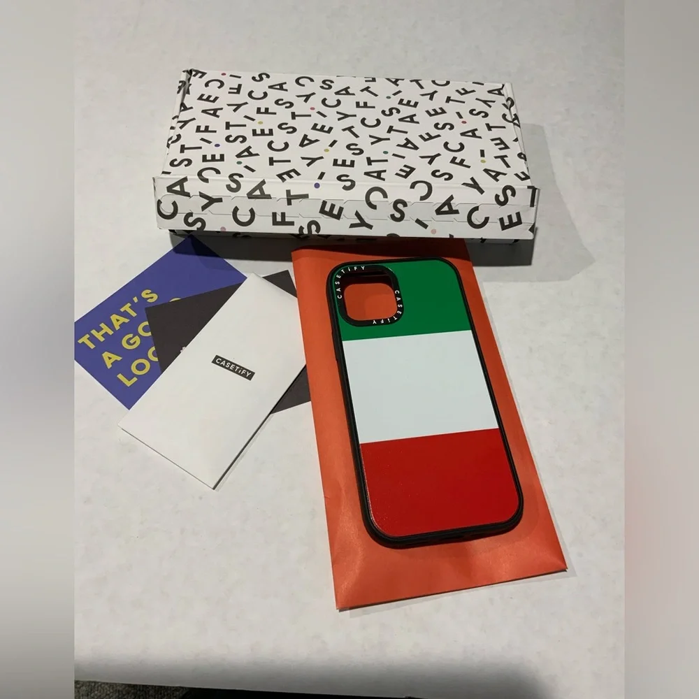 Casetify iPhone 12 Pro 6.1’’ Italian Flag